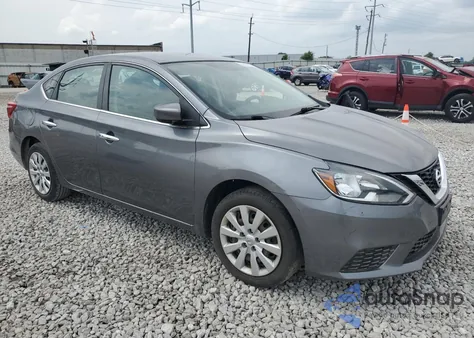 2017 Nissan Sentra S из США, поврежденный, VIN 3N1AB7AP0HY309927